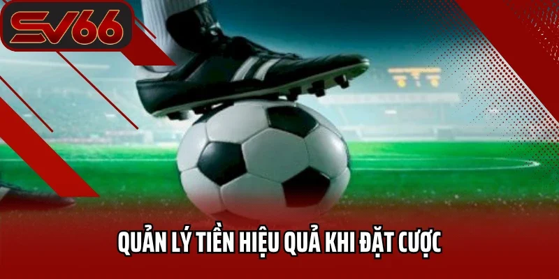 Quản lý tiền hiệu quả khi đặt cược